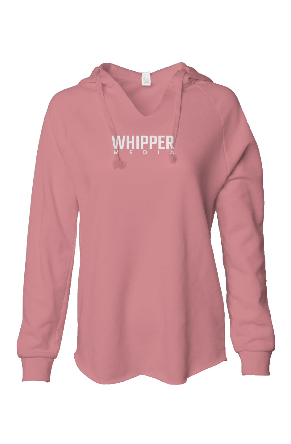 Womens Lightweight Wash Hooded Sweatshirt