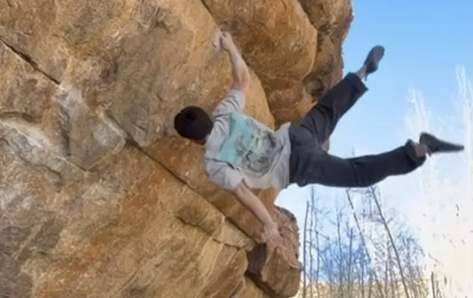 Beckett Hsin Sends Defying Gravity