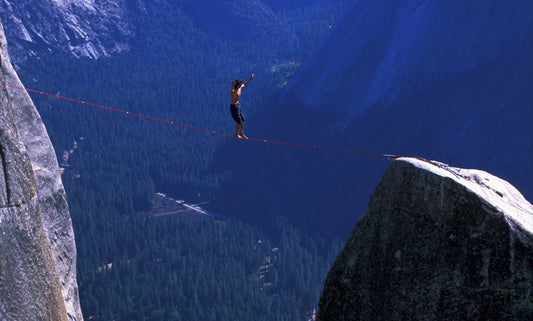 Dean Potter's Wicked No Safety Highline in Yosemite
