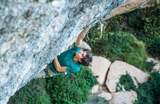 A Chris Sharma Route UPGRADED to 5.15a!
