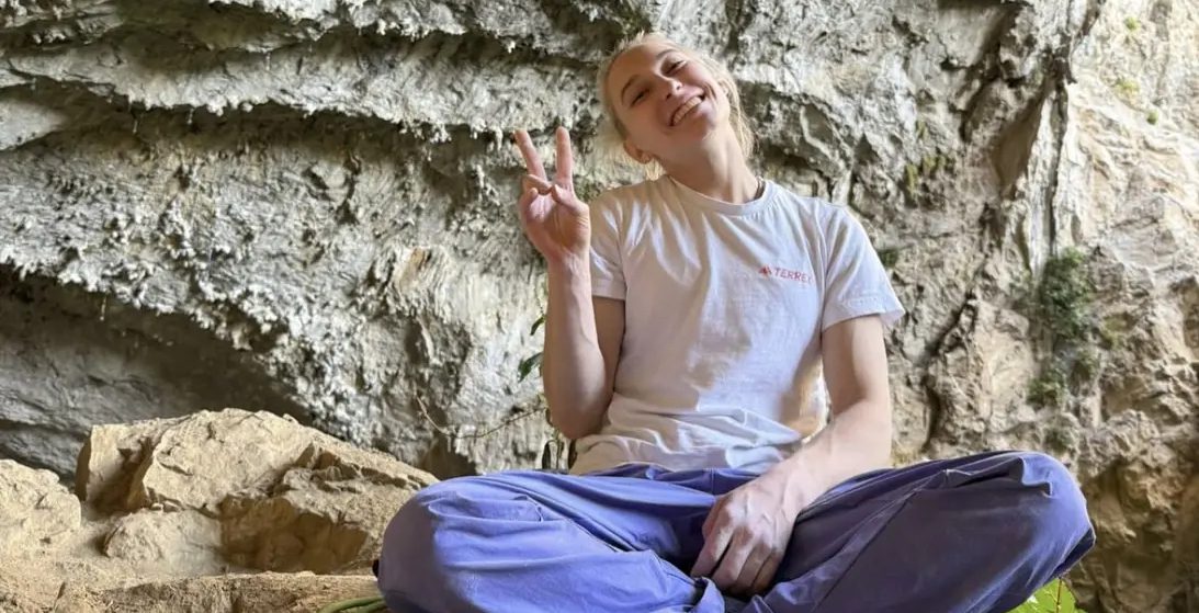 Janja Garnbret's 5.14 Onsights