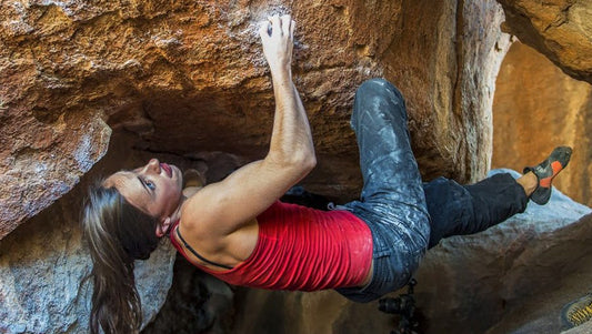 Classic Video of Juliane Wurm in Hueco Tanks