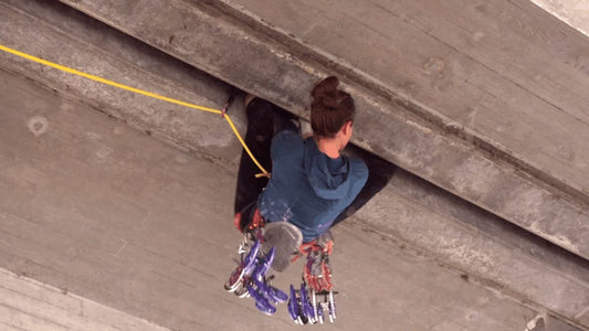 Mari Salvesen and Pete Whittaker Send Insane Roof Crack