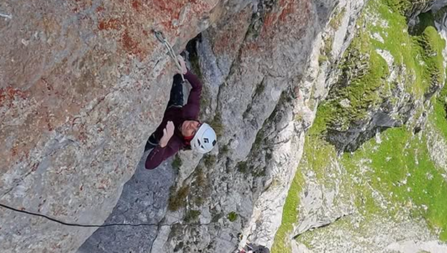 Sweet New 6-Pitch 5.14 in Mighty Rätikon