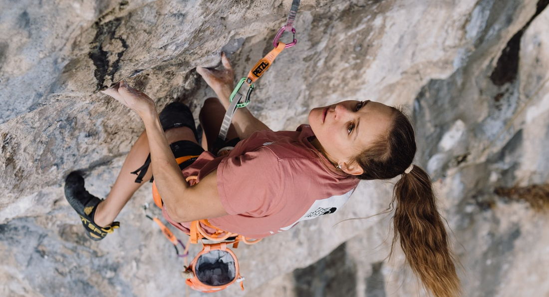 Eva Hammelmüller Climbs Wild 5.14d in Arco