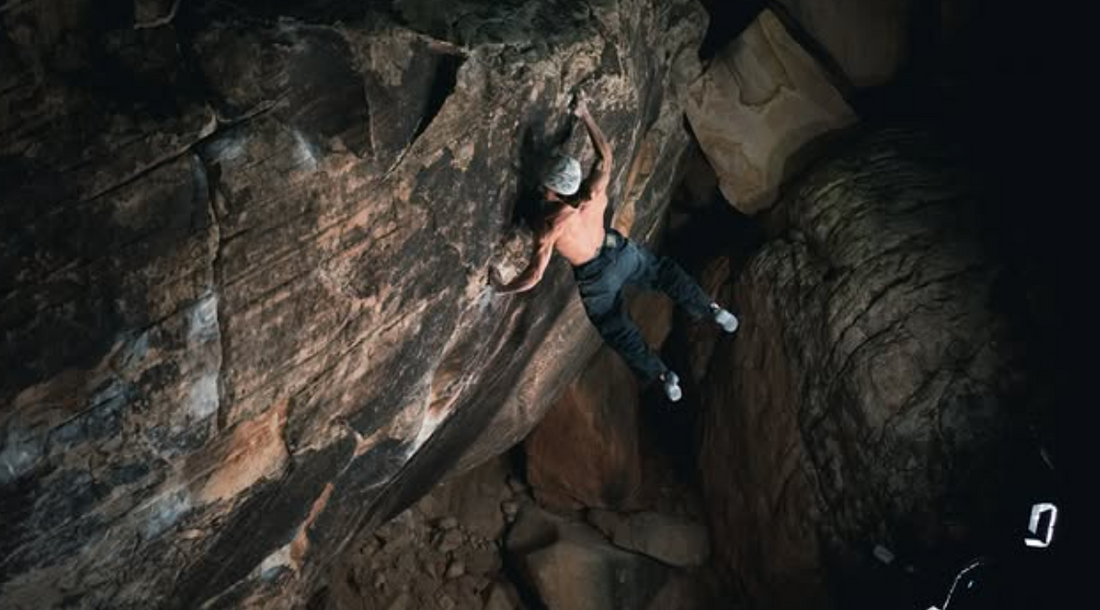 Galla Goes V17: Shaolin Falls in Red Rock