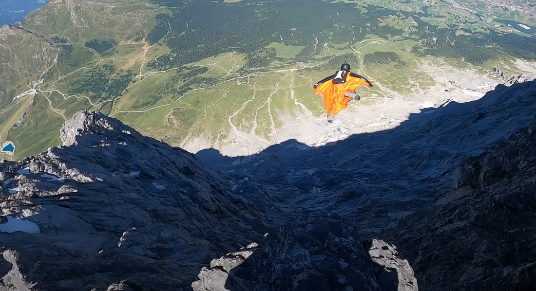 Eiger Wingsuit Jump for Thrill Seekers!