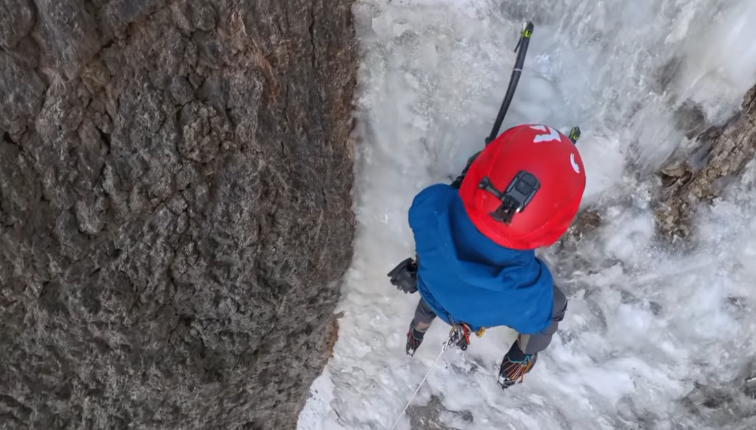 Ice Climb Free Solo in Colorado!