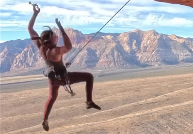 Red Rock Roof Crack Whipper