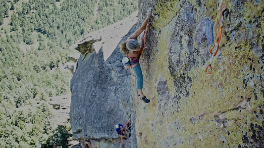 New Film of Lynn Hill Climbing 5.13 is a Beauty!