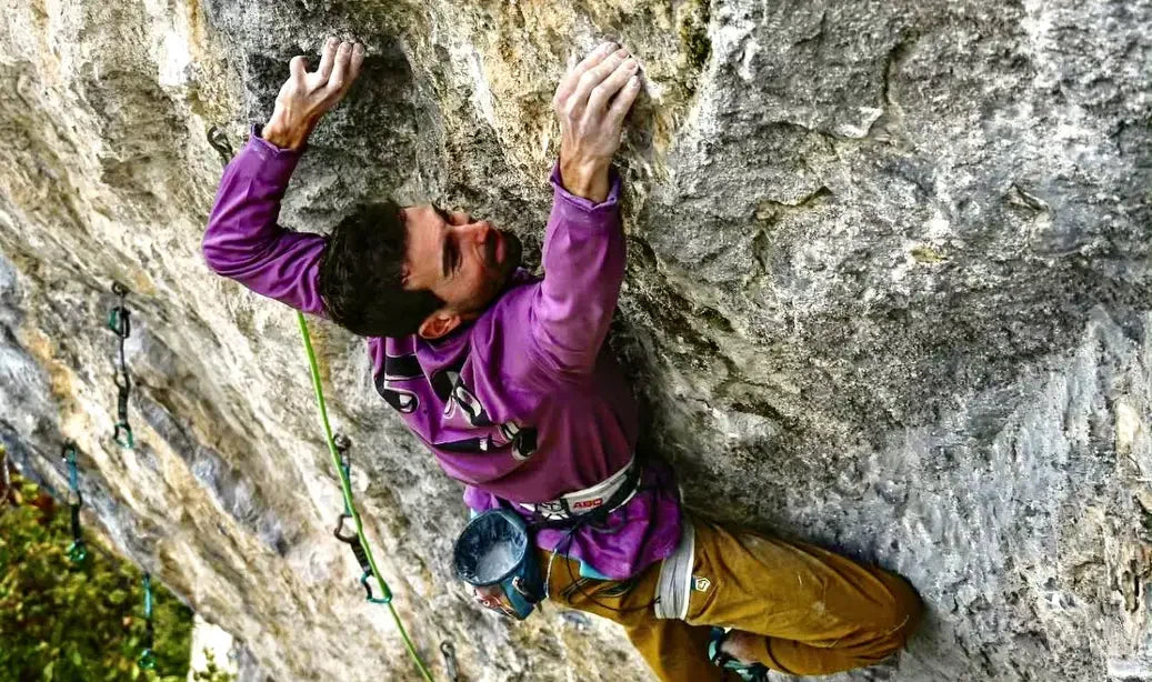 Luca Bana Makes First Ascent of The Master 5.15a/b